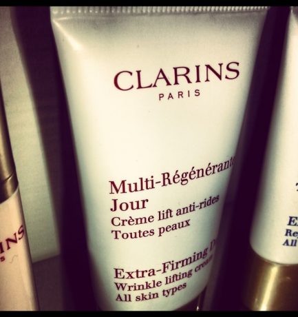 new skincare line from Clarins paris