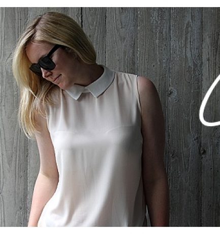 Blickfang Kragenbluse