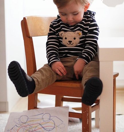 S[O]Nday – Blau, weiß gestreift