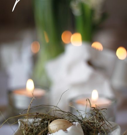 Unsere frühlingshafte Ostertafel