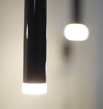 Leuchtendesign aus Carbon