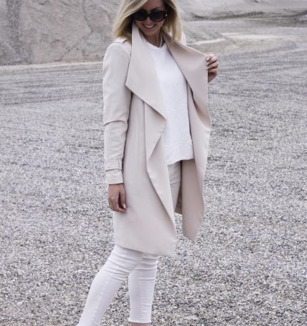 Spring Essential: Drapierter Mantel