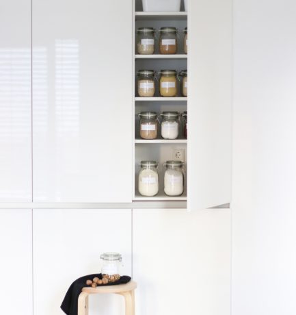 Vorratshaltung mit Chic | Ordnung im Küchenschrank