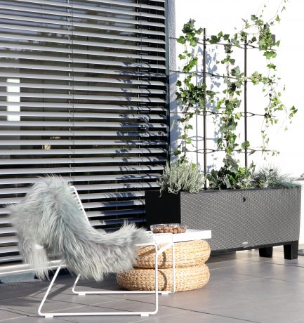 Der Herbst von seiner schönsten Seite | Rankgitter von Lechuza