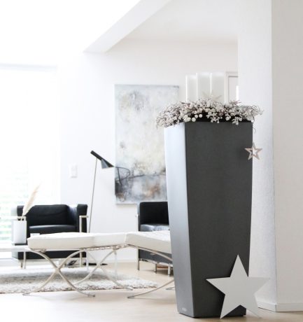 Edle Vorweihnachtszeit | Deko-Säule mit Schick