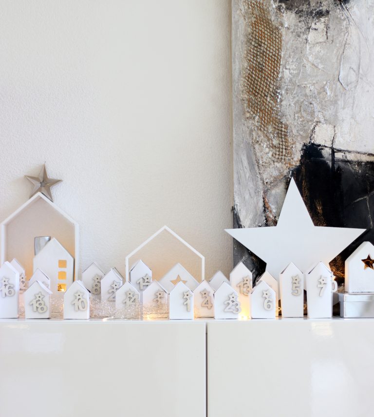 Häuschen mit ganz viel Liebe Mein DIYAdventskalender