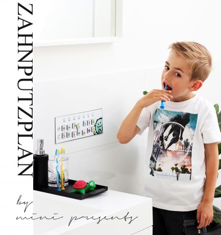 Ein Monster-Spaß beim Zähneputzen mit dem Zahnputzplan von mini-presents