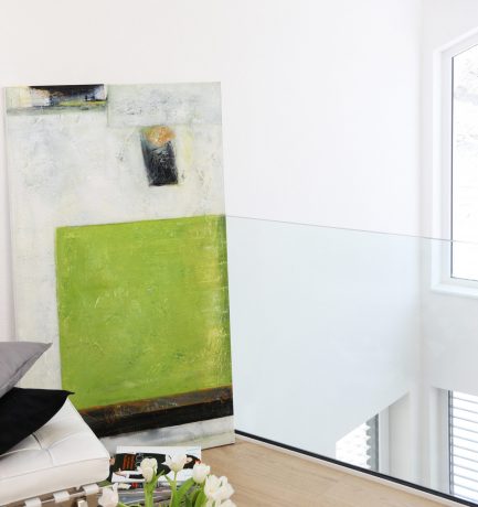 Strahlendes Grün | Farbgewaltige Gemälde