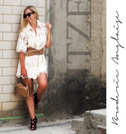 SPITZENlook mit Broderie Anglaise