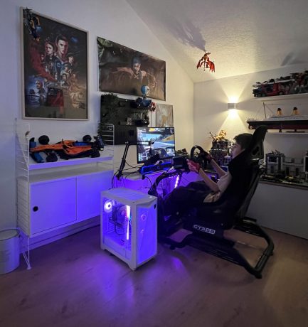 Sim Racing auf einem neuen Level – Tom’s ultimativer Racing-Room