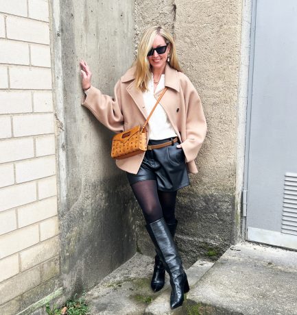 Camel, Leder & Selbstbewusstsein – Ein Streetstyle mit Klasse